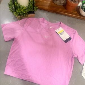 Nike Light Pink Slim Fit Tee